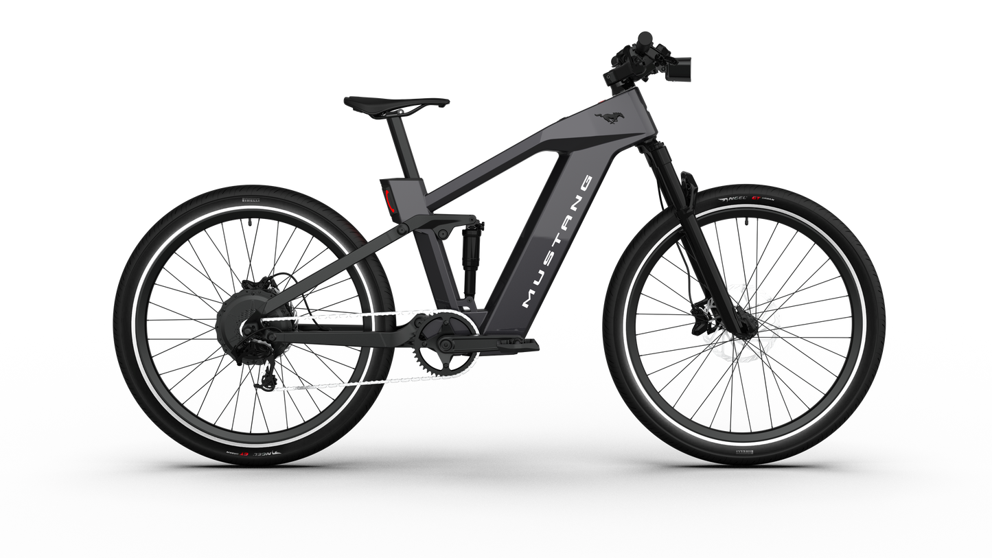 Mustang E-Bike: Advanced Tech, Effortless Control & Unbeatable Value for All Ages. Ride Smart.