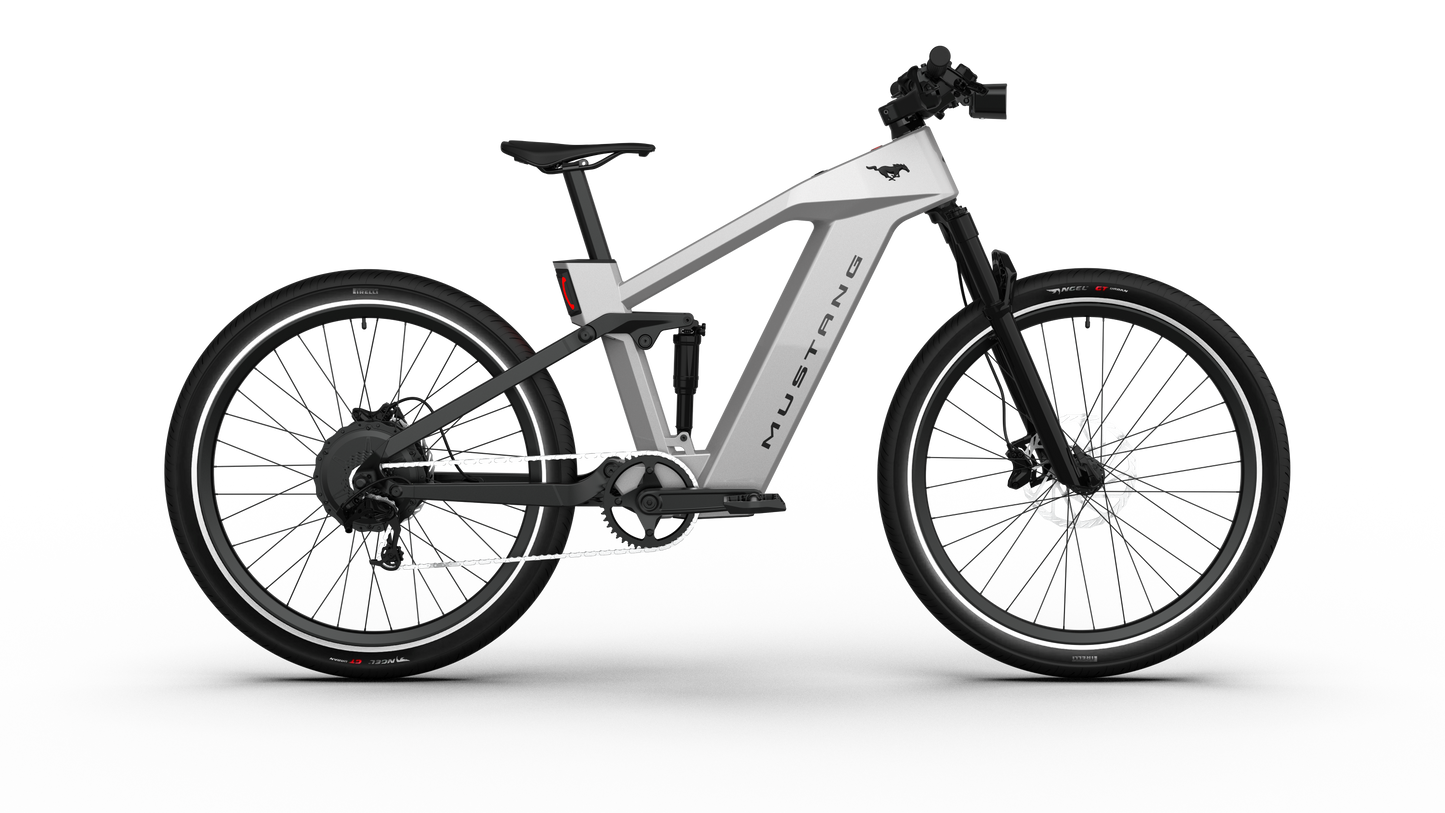 Mustang E-Bike: Advanced Tech, Effortless Control & Unbeatable Value for All Ages. Ride Smart.