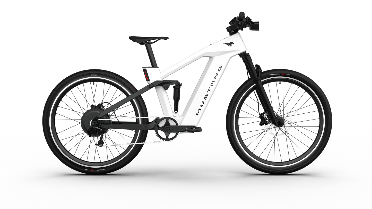 Mustang E-Bike: Advanced Tech, Effortless Control & Unbeatable Value for All Ages. Ride Smart.