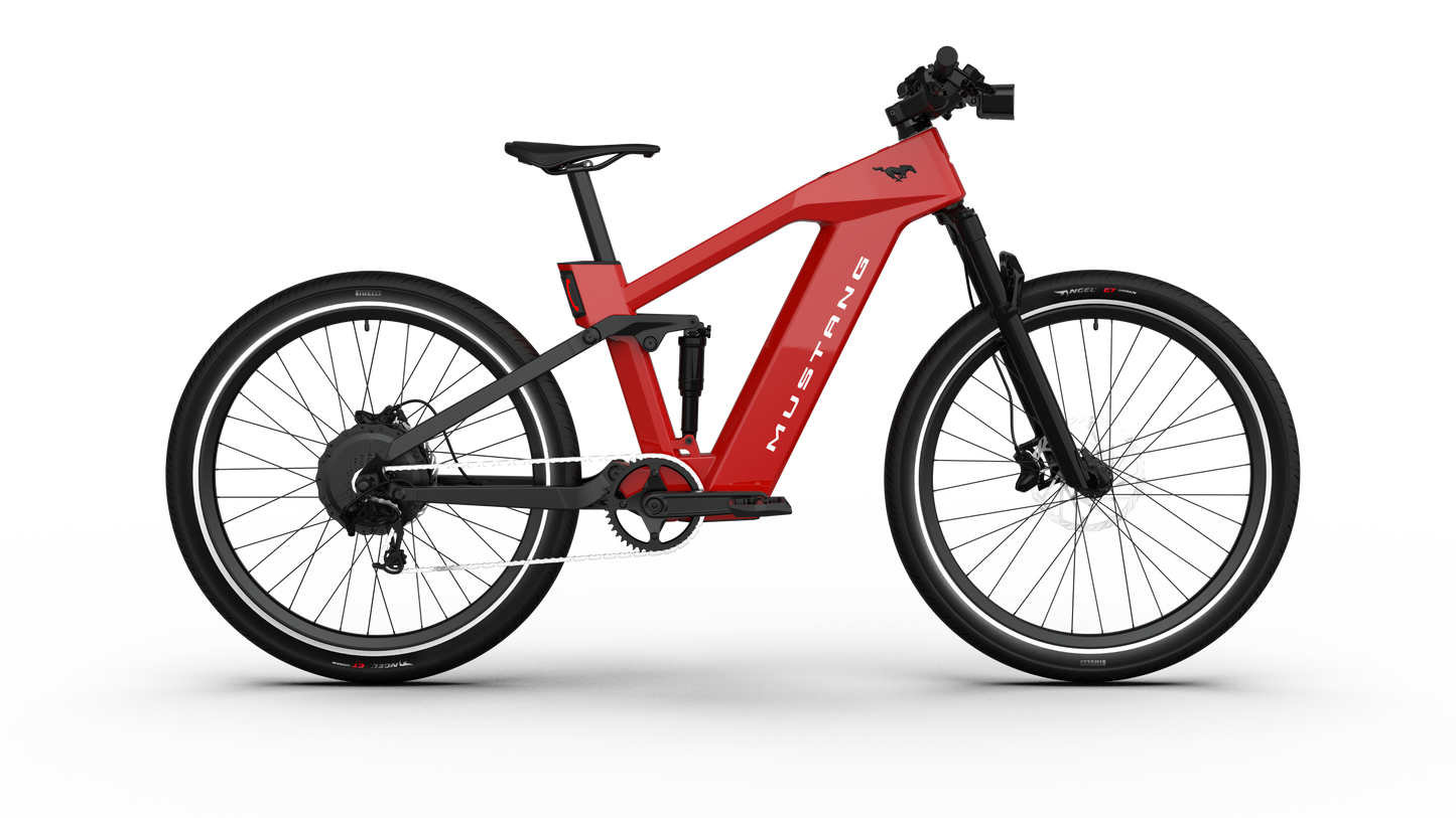 Mustang E-Bike: Advanced Tech, Effortless Control & Unbeatable Value for All Ages. Ride Smart.
