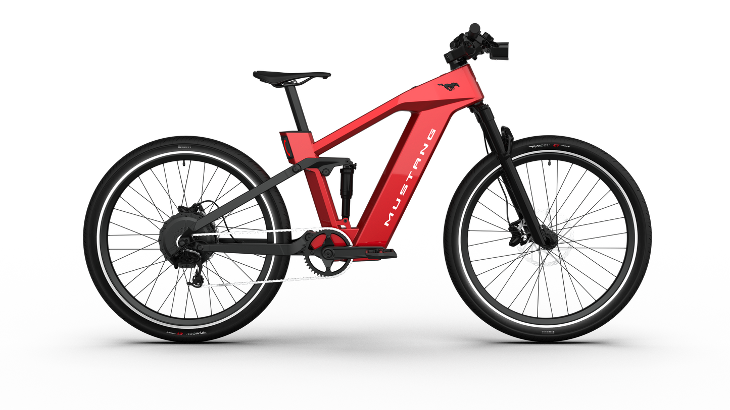 Mustang E-Bike: Advanced Tech, Effortless Control & Unbeatable Value for All Ages. Ride Smart.