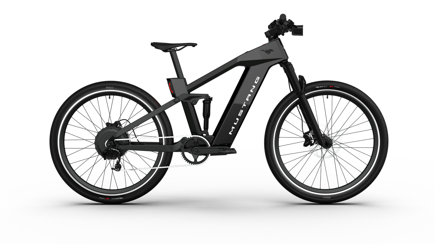 Mustang E-Bike: Advanced Tech, Effortless Control & Unbeatable Value for All Ages. Ride Smart.