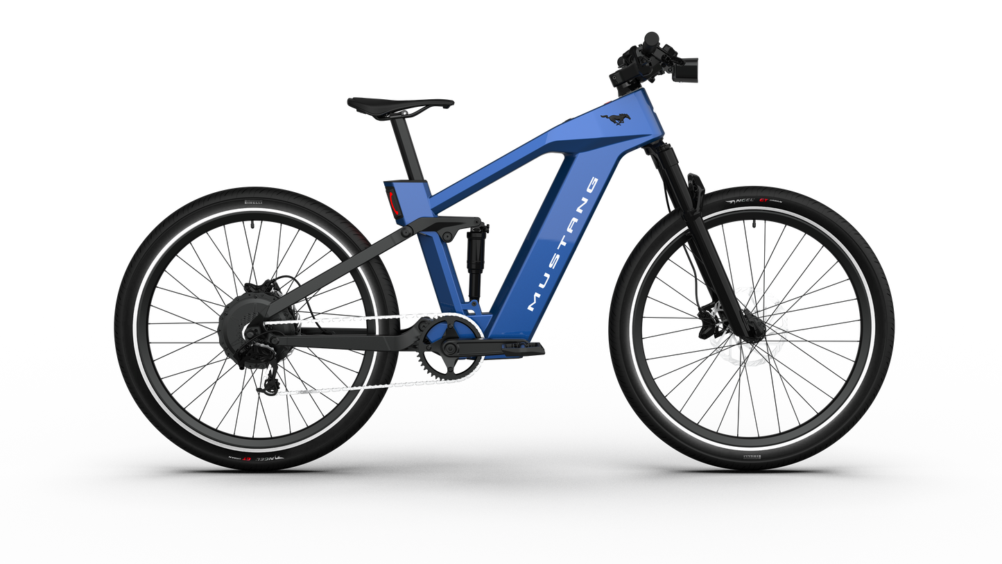 Mustang E-Bike: Advanced Tech, Effortless Control & Unbeatable Value for All Ages. Ride Smart.