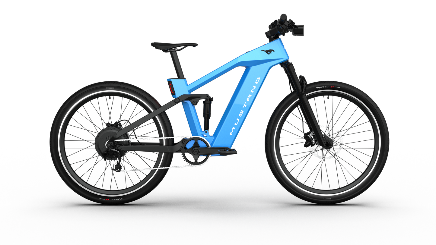 Mustang E-Bike: Advanced Tech, Effortless Control & Unbeatable Value for All Ages. Ride Smart.