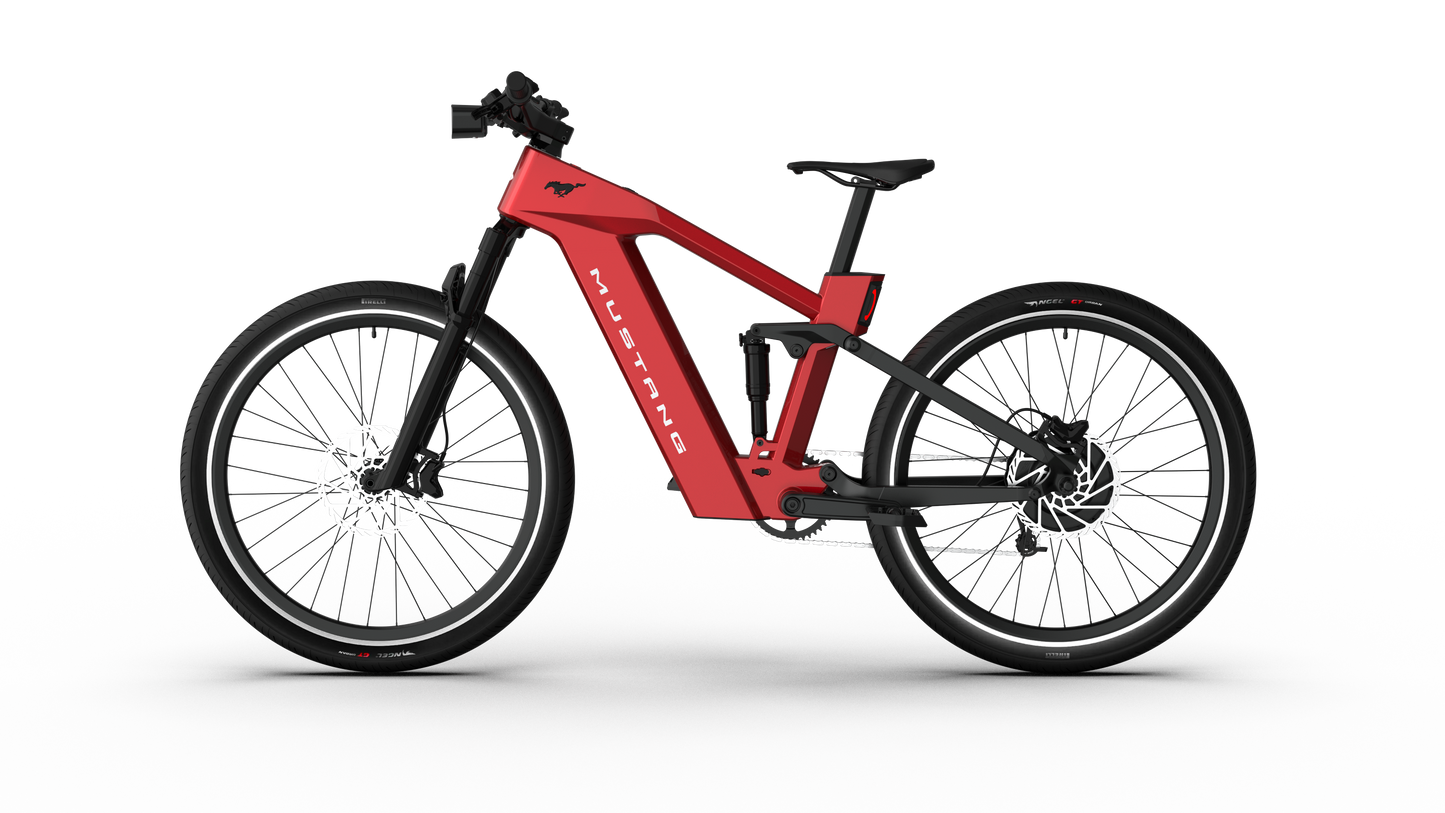 Mustang E-Bike: Advanced Tech, Effortless Control & Unbeatable Value for All Ages. Ride Smart.