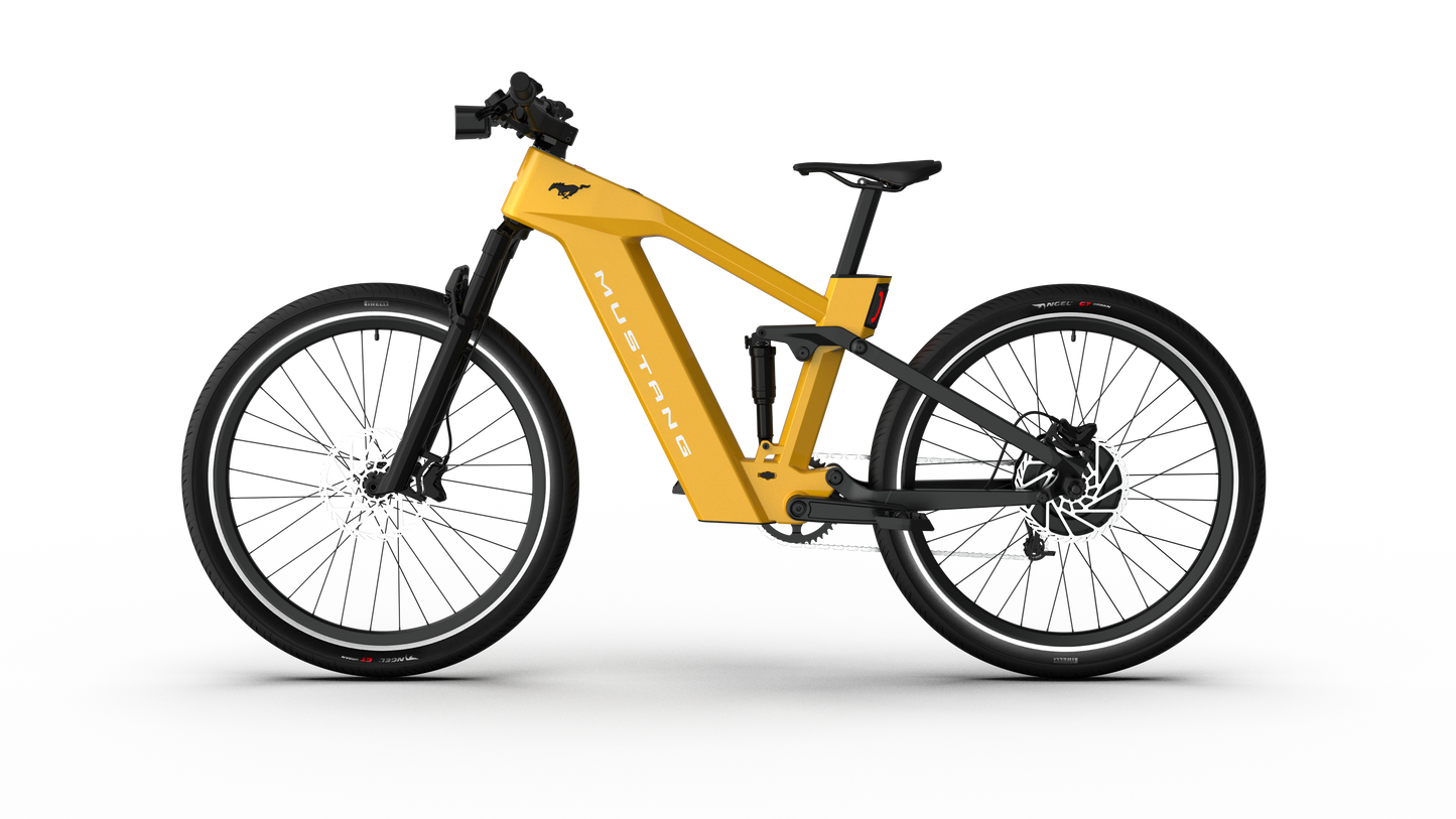 Mustang E-Bike: Advanced Tech, Effortless Control & Unbeatable Value for All Ages. Ride Smart.