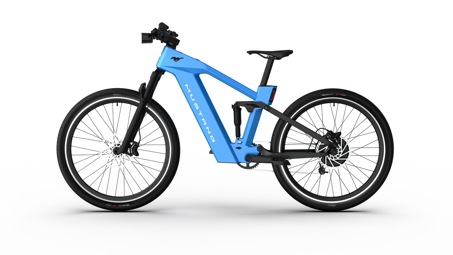 Mustang E-Bike: Advanced Tech, Effortless Control & Unbeatable Value for All Ages. Ride Smart.