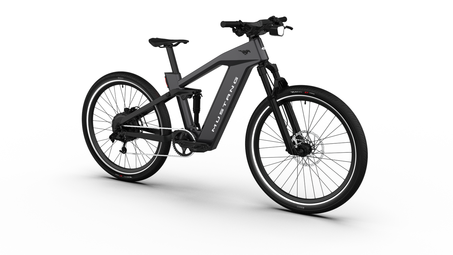 Mustang E-Bike: Advanced Tech, Effortless Control & Unbeatable Value for All Ages. Ride Smart.
