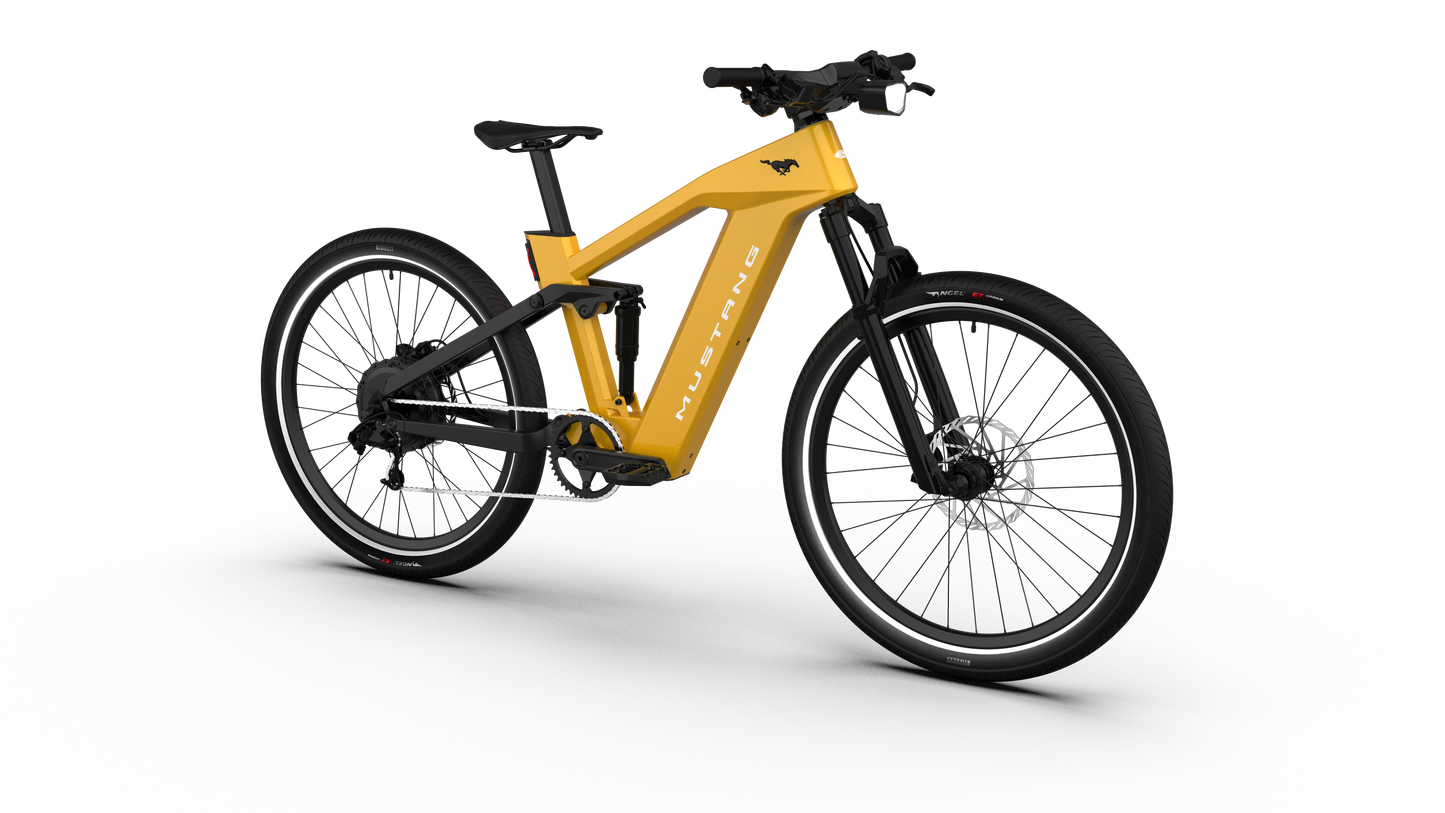 Mustang E-Bike: Advanced Tech, Effortless Control & Unbeatable Value for All Ages. Ride Smart.
