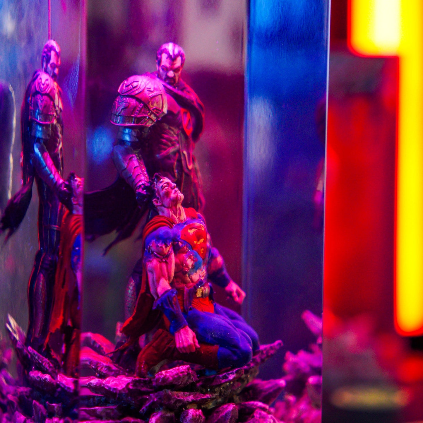 Marvel and DC superheroes