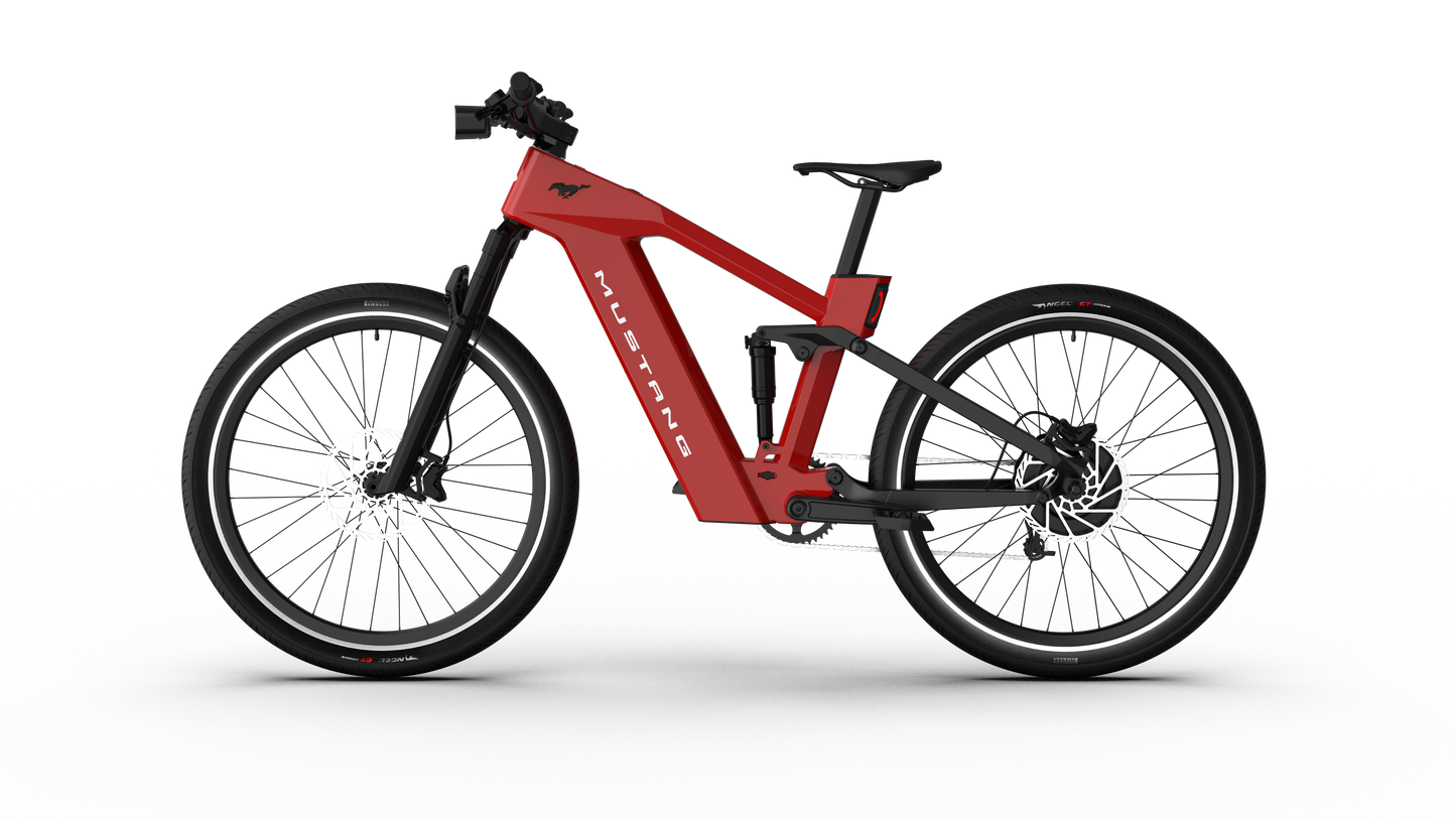Mustang E-Bike: Advanced Tech, Effortless Control & Unbeatable Value for All Ages. Ride Smart.