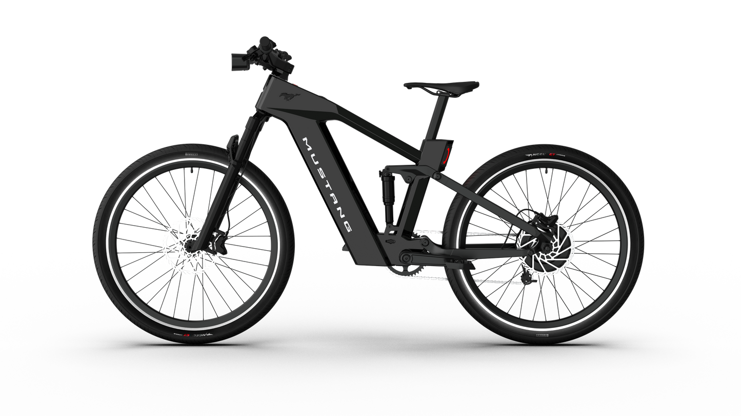 Mustang E-Bike: Advanced Tech, Effortless Control & Unbeatable Value for All Ages. Ride Smart.