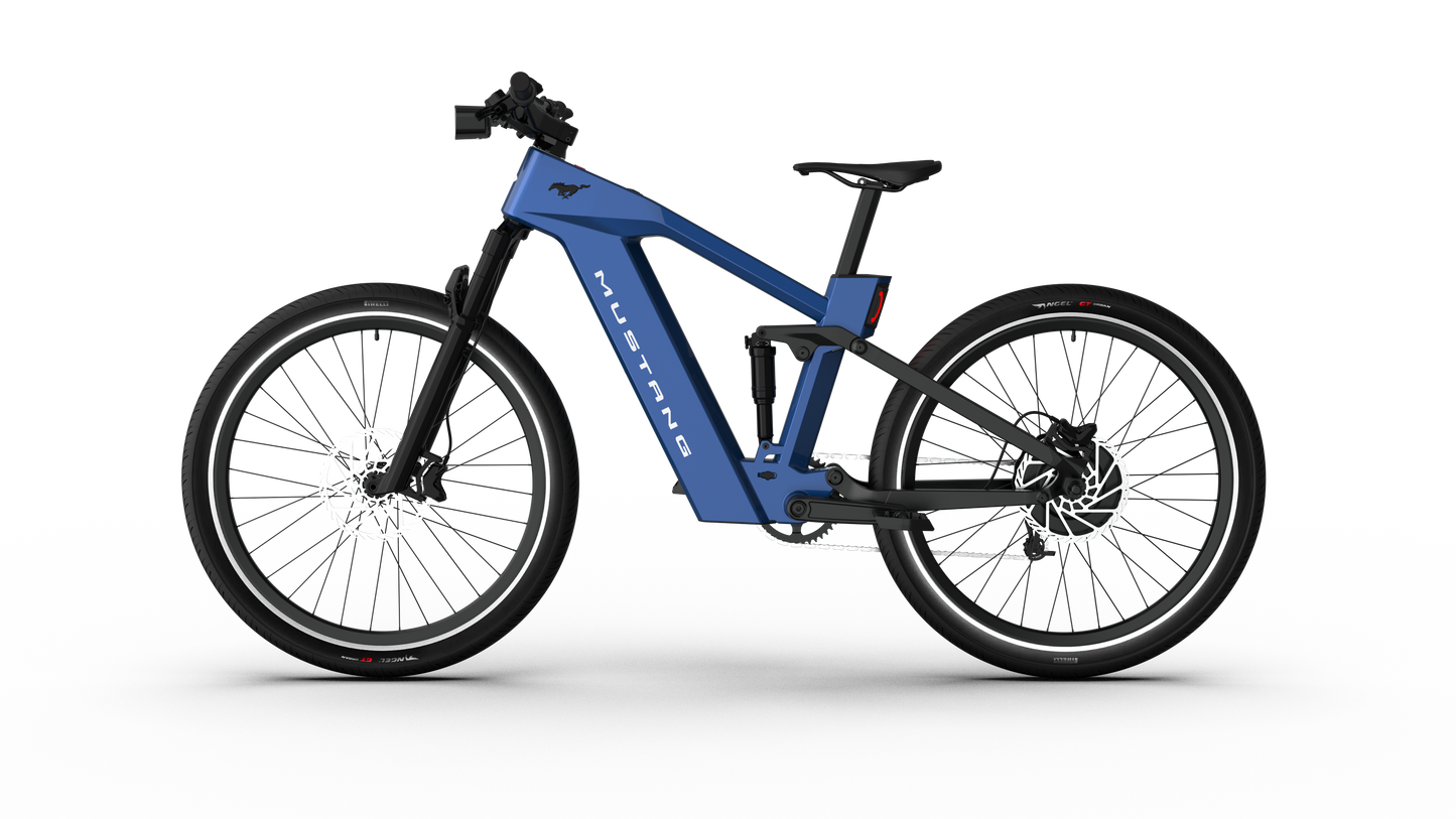 Mustang E-Bike: Advanced Tech, Effortless Control & Unbeatable Value for All Ages. Ride Smart.