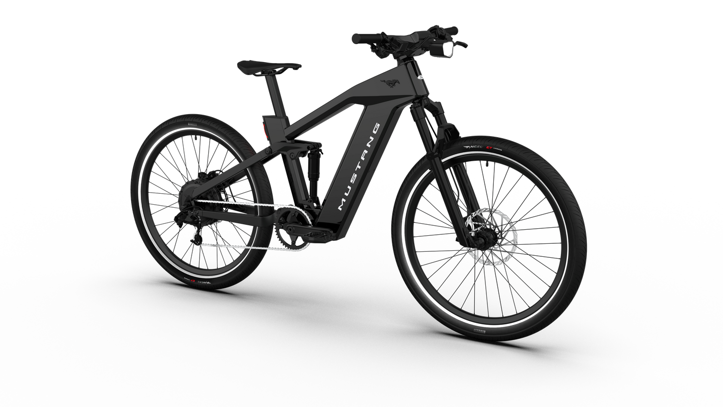 Mustang E-Bike: Advanced Tech, Effortless Control & Unbeatable Value for All Ages. Ride Smart.