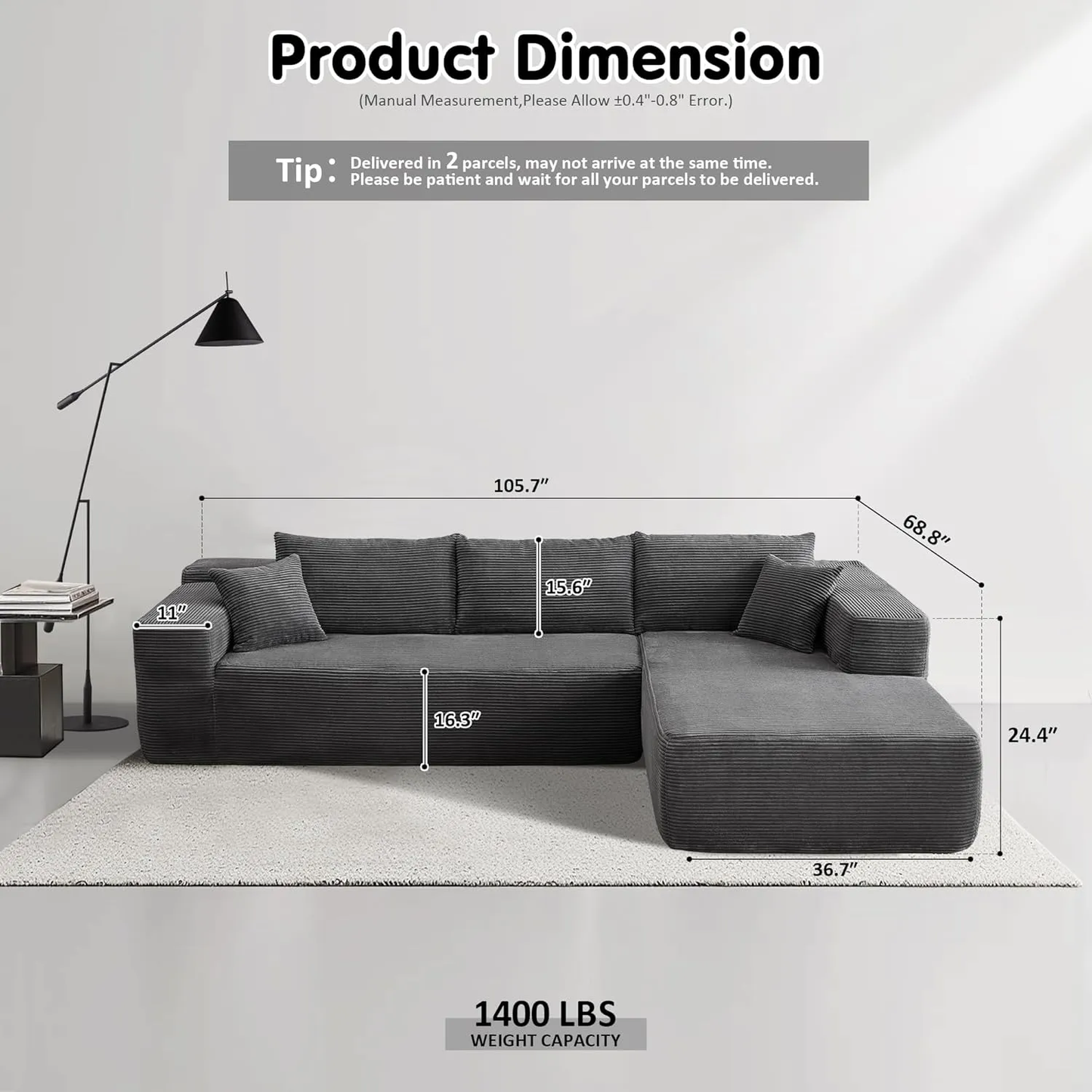 🔥Minimalist Sofa – Elegance in Simplicity ✨