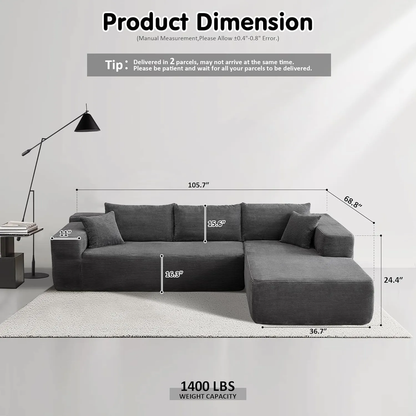 🔥Minimalist Sofa – Elegance in Simplicity ✨
