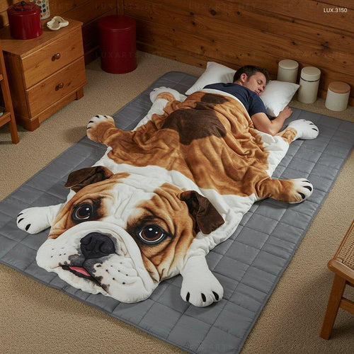 Dog Shaped Sleeping Bag
