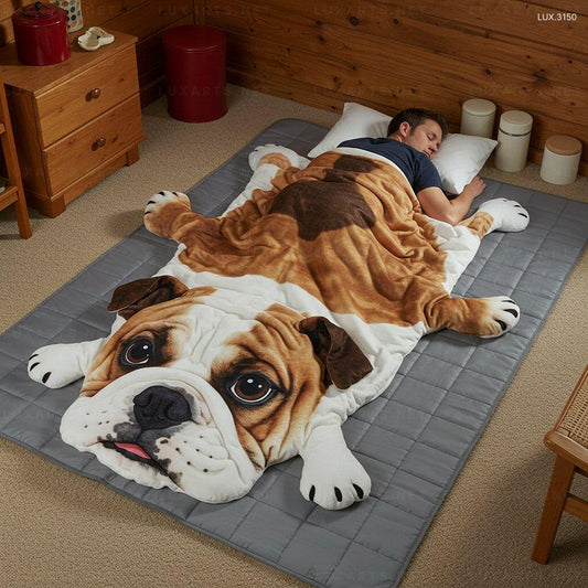 Dog Shaped Sleeping Bag