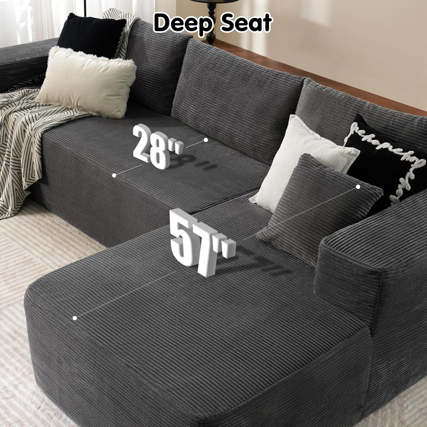🔥Minimalist Sofa – Elegance in Simplicity ✨