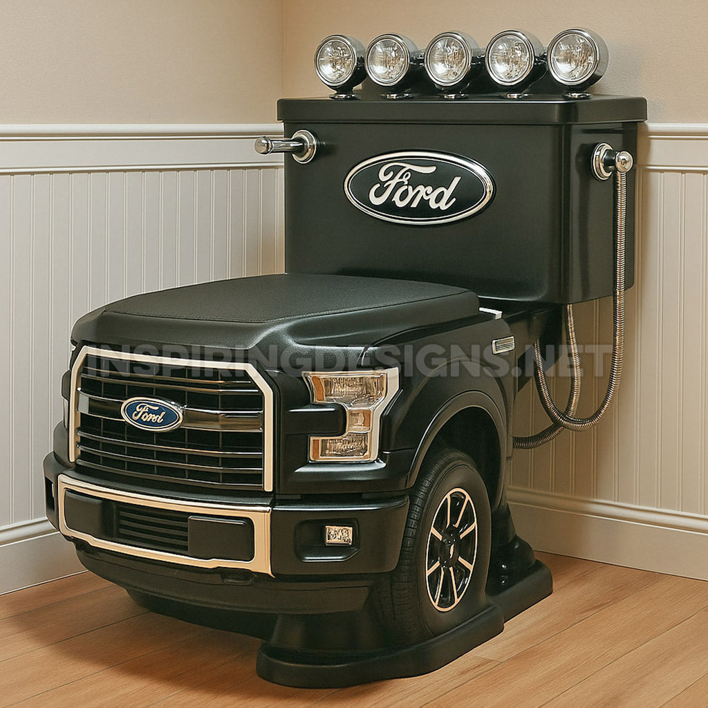 Pickup Toilet-Toilet Models That Salute the Streets