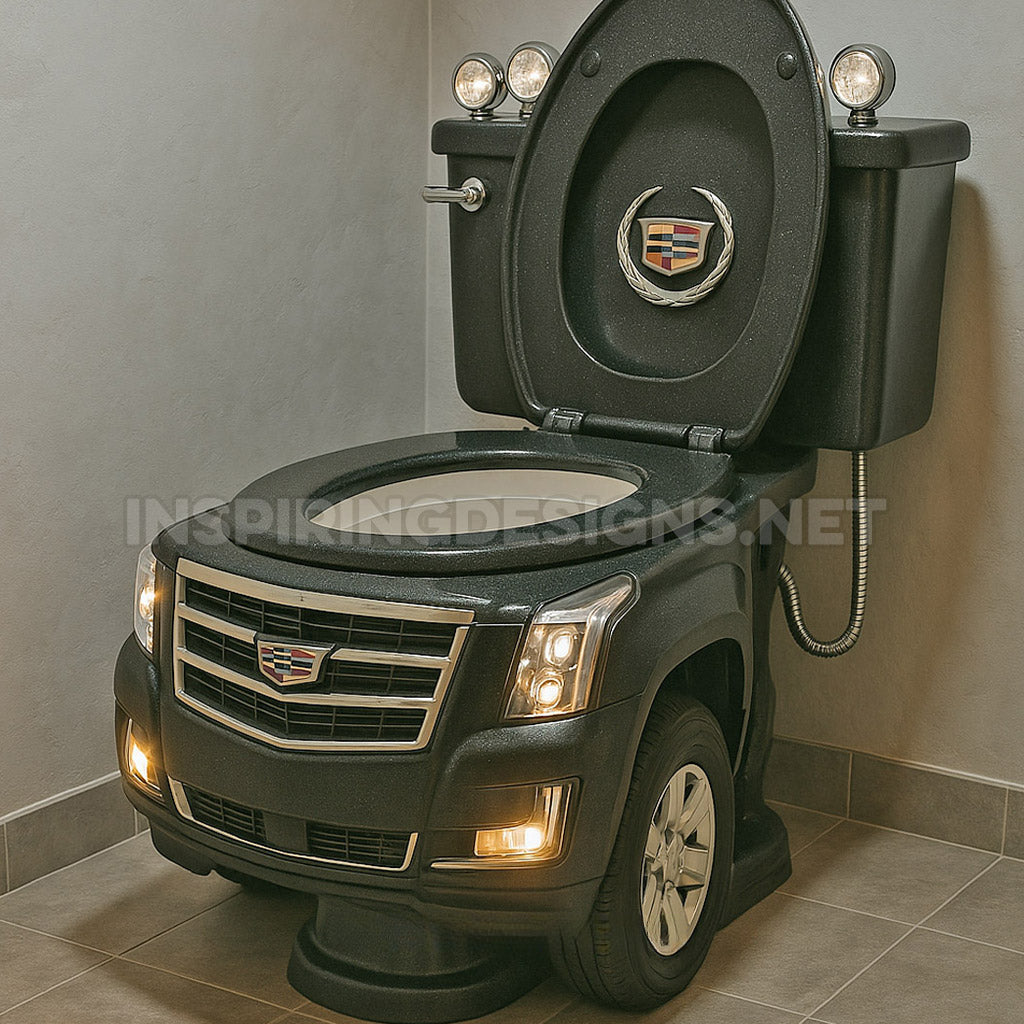 Pickup Toilet-Toilet Models That Salute the Streets