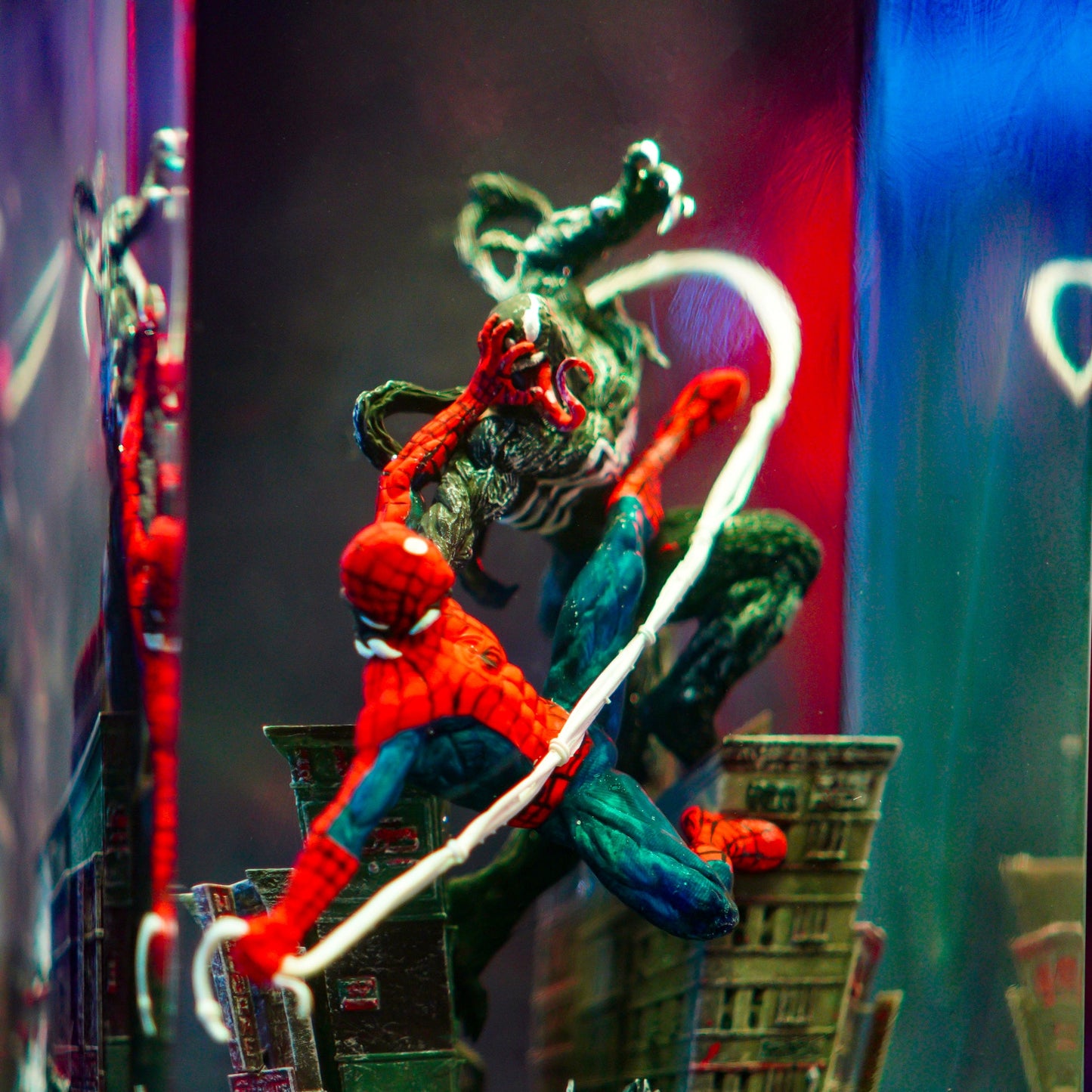 Marvel and DC superheroes