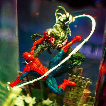 Marvel and DC superheroes