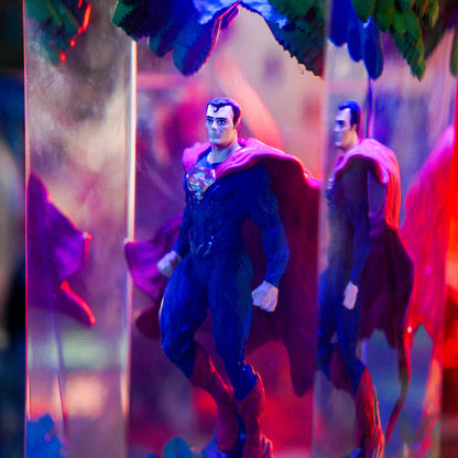 Marvel and DC superheroes