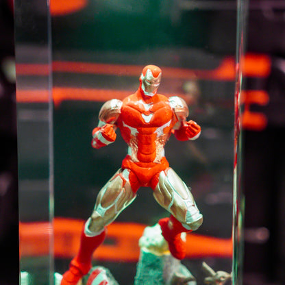Marvel and DC superheroes