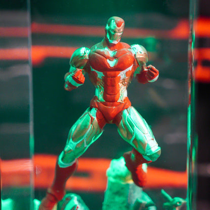Marvel and DC superheroes