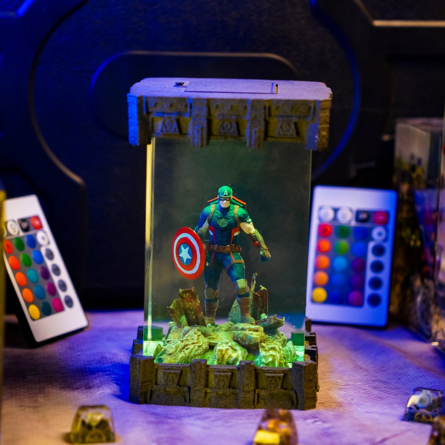 Marvel and DC superheroes