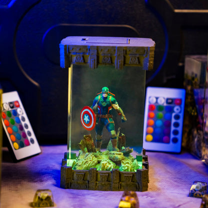 Marvel and DC superheroes