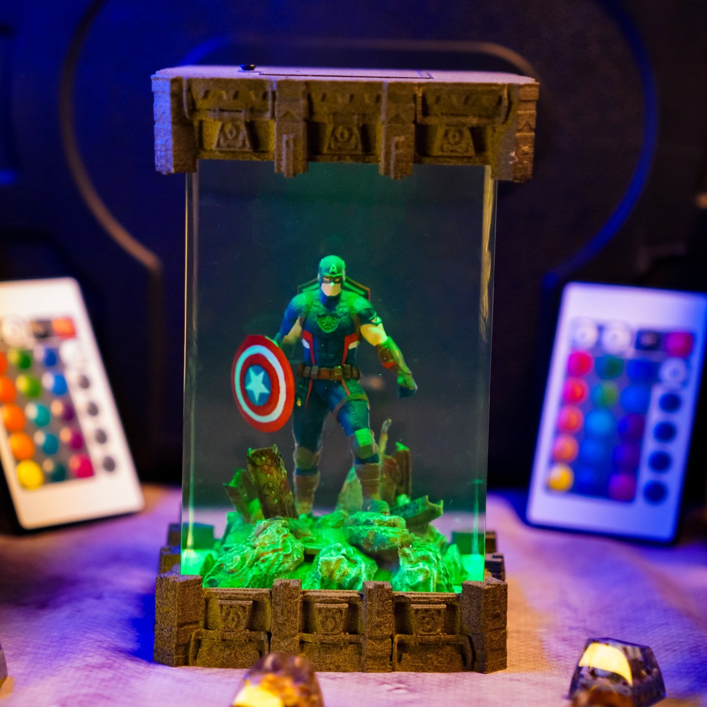 Marvel and DC superheroes