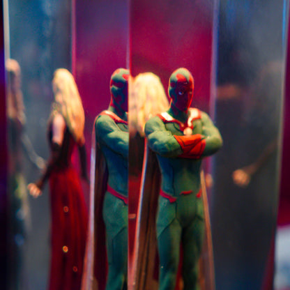 Marvel and DC superheroes