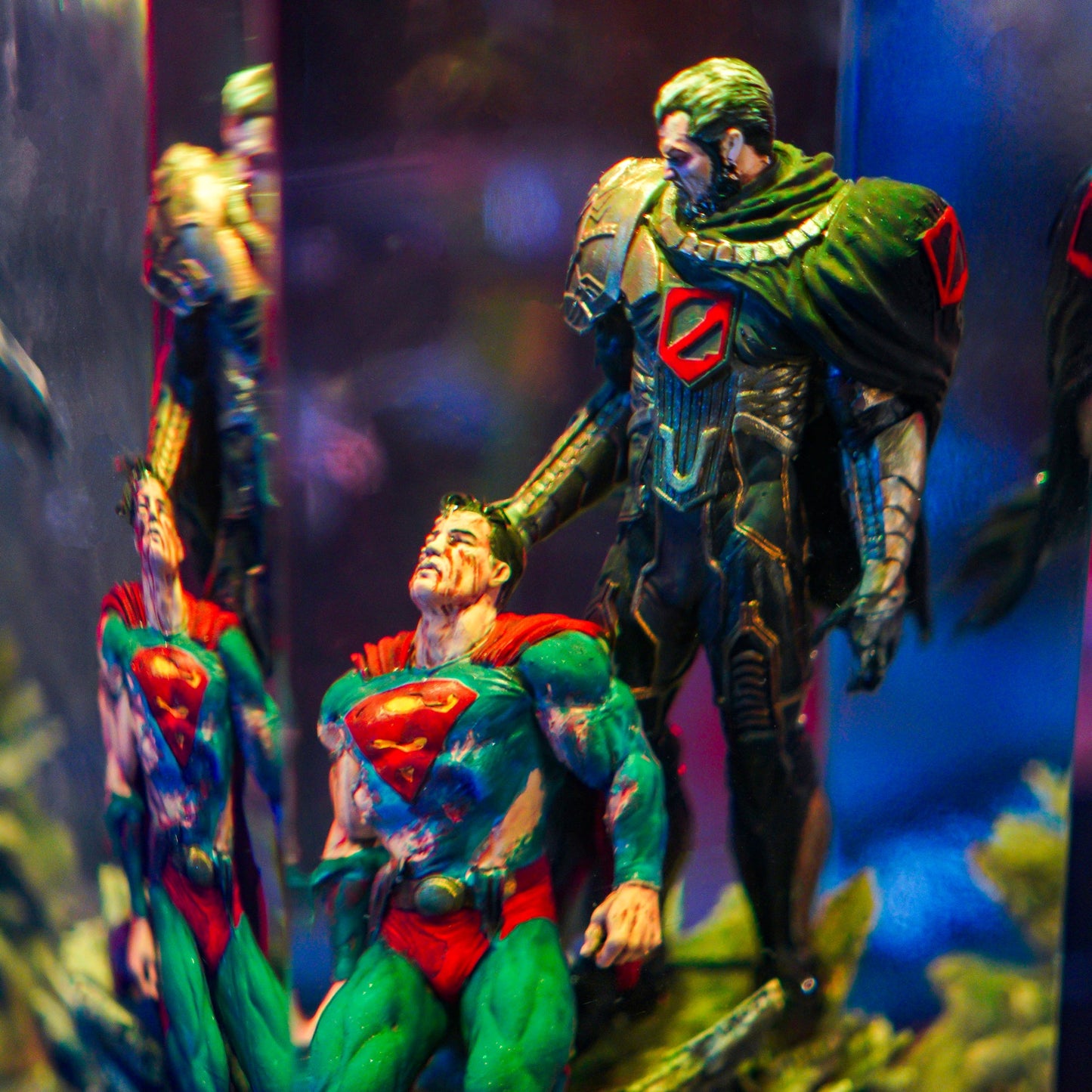 Marvel and DC superheroes